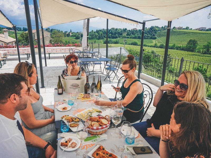 Prosecco Hills Small Group Tour from Venice