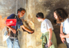 The Tour Guy guide showing guests interesting things in Pompeii