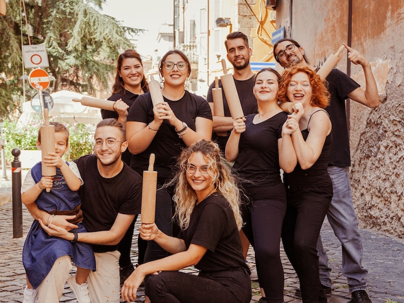 Frascati Pasta-Making Class with Wine Tasting and Dinner near Rome
