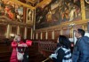 A couple on a tour of the Doge's Palace with guide from The Tour Guy.