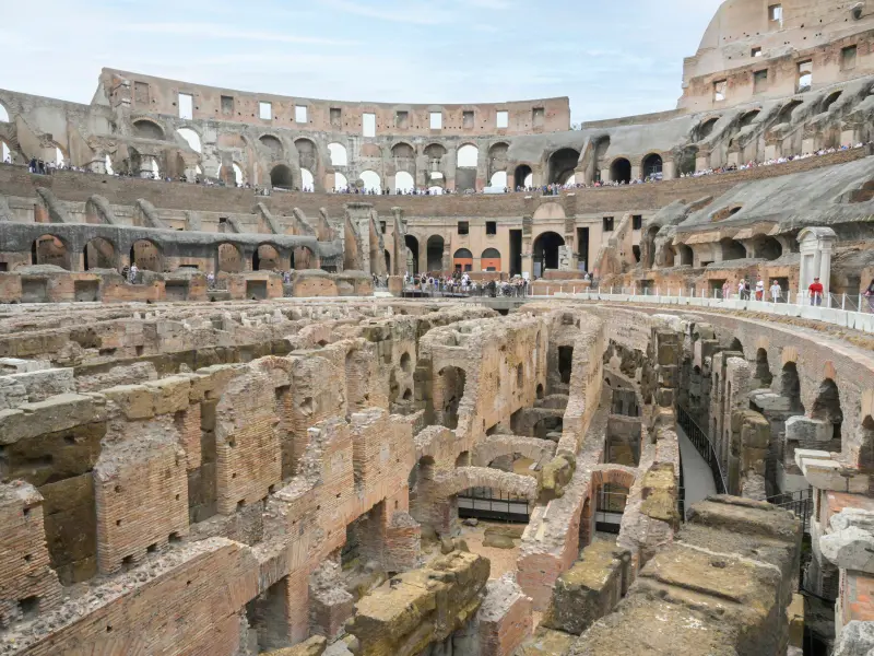 Semi-Private Colosseum Underground and Arena Floor Tour