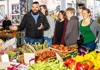 Guide and group inside Sant'Ambrogio Market