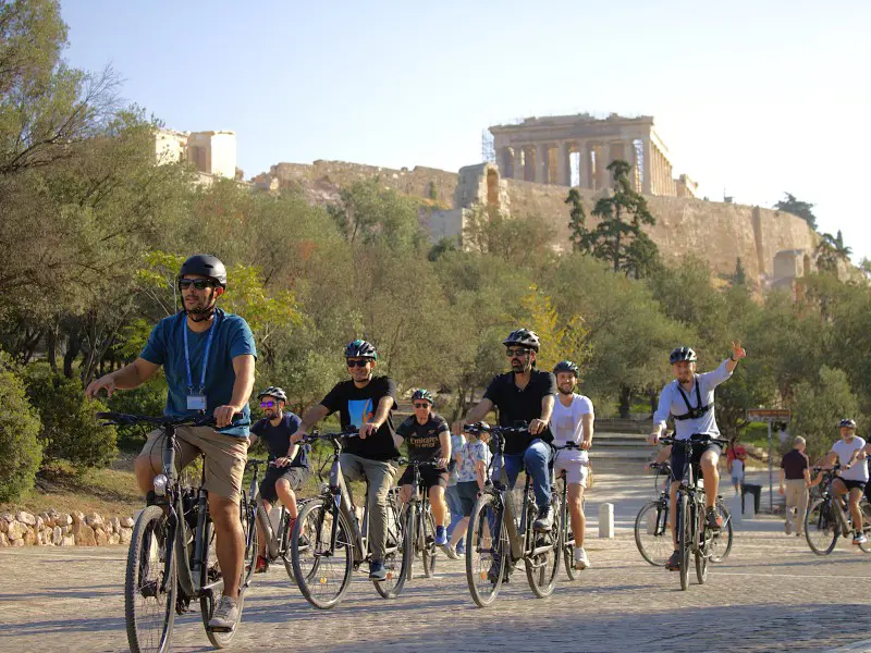 Athens E-Bike Tour with Acropolis & Parthenon Entry