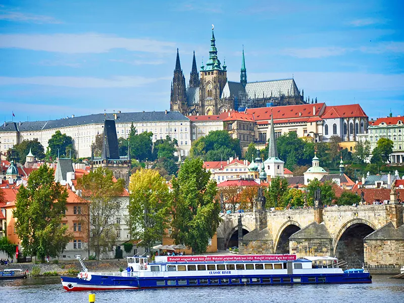 Prague Vltava River Cruise with Audio Guide