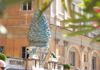 Ann image of the Pinecone Courtyard in the Vatican Museums.