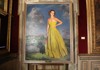 A picture of a famous painting inside of Palazzo Colonna in Italy. 