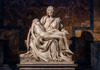 A photo of La Pieta inside of St. Peter's Basilica in the Vatican while on tour with The Tour Guy. 