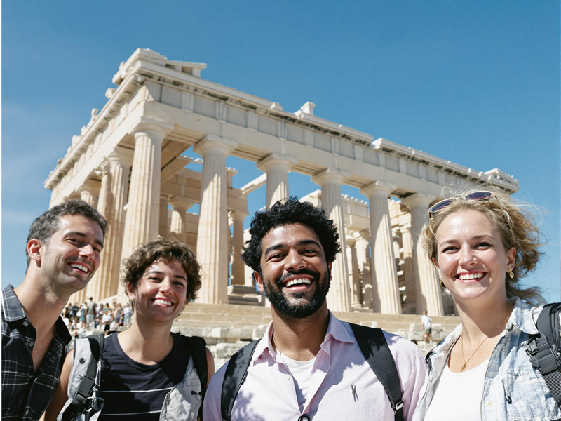 Athens Half-Day Guided Tour by Minivan with Acropolis and Tickets
